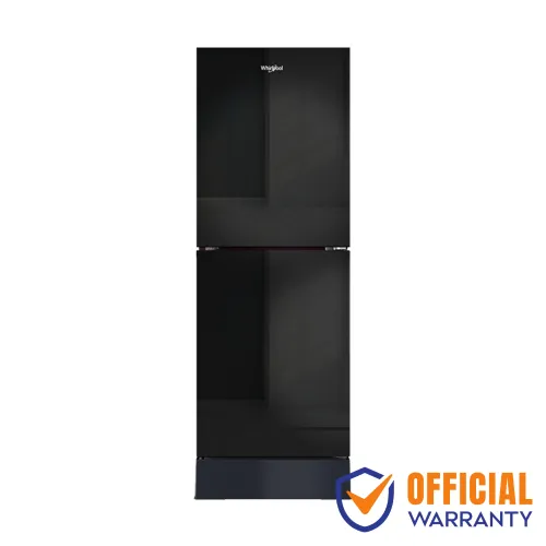Whirlpool Fresh Magic Pro Refrigerator — 278L, Crystal Black