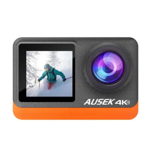 Ausek AT-M80TR Action Camera — 4K, WiFi, Waterproof