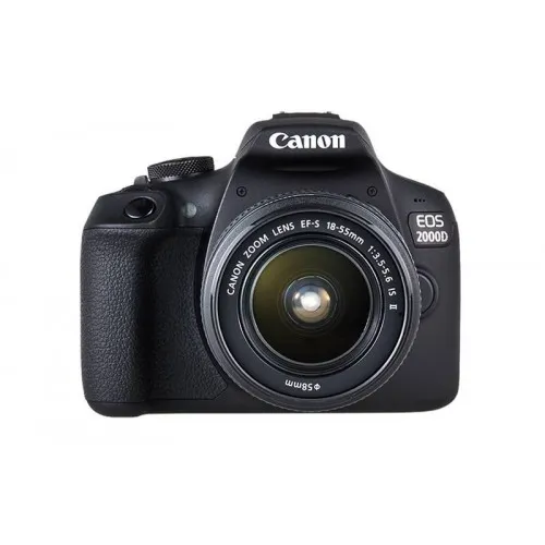 Canon EOS 2000D DSLR Camera — 24.1MP, Full HD, Wi-Fi, with EF-S 18-55mm f/3.5-5.6 III Lens