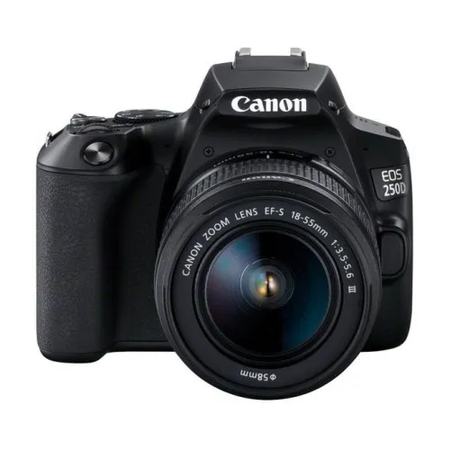 Canon EOS 250D DSLR Camera — 24.1MP, Full HD WiFi, with 18-55mm III KIT Lens