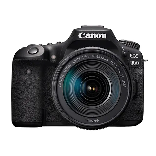 Canon EOS 90D DSLR Camera — 32.5MP, with EF-S 18-135mm IS USM Lens