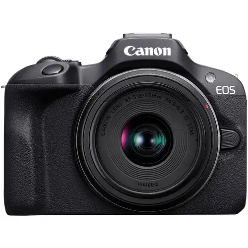 Canon EOS R100 Mirrorless Camera — with 18-45mm Lens