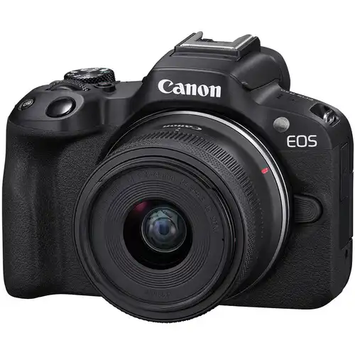 Canon EOS R50 Mirrorless Camera — with 18-45mm Lens