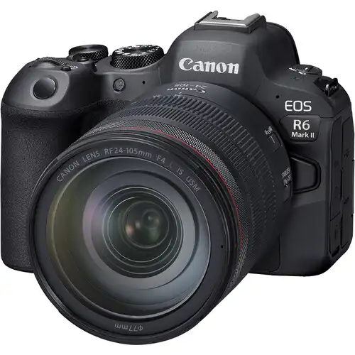 Canon EOS R6 Mark II Mirrorless Camera — with 24-105mm f/4 Lens