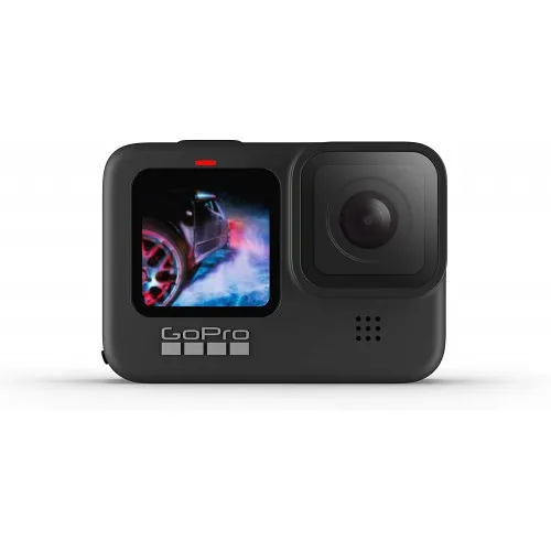 GoPro HERO9 Black Action Camera — 20MP, 5K Ultra HD, Touchscreen, Waterproof