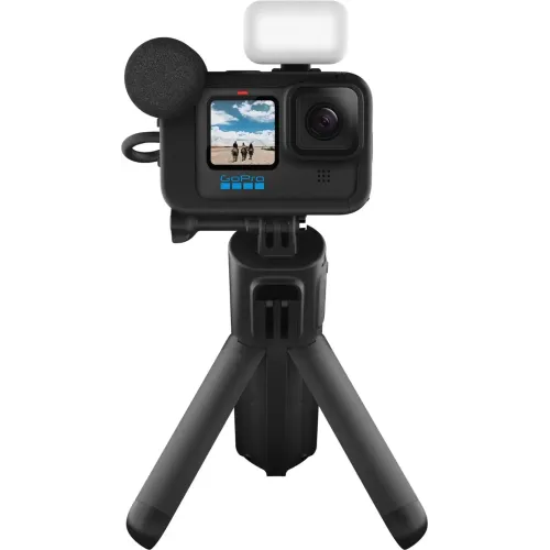 GoPro HERO11 Black Creator Edition Action Camera — 27MP, 5.3K, Waterproof, Touch Screen