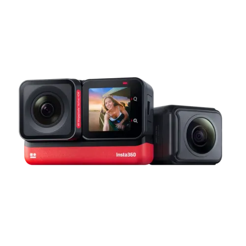 Insta360 ONE RS Action Camera — Twin Edition, Waterproof