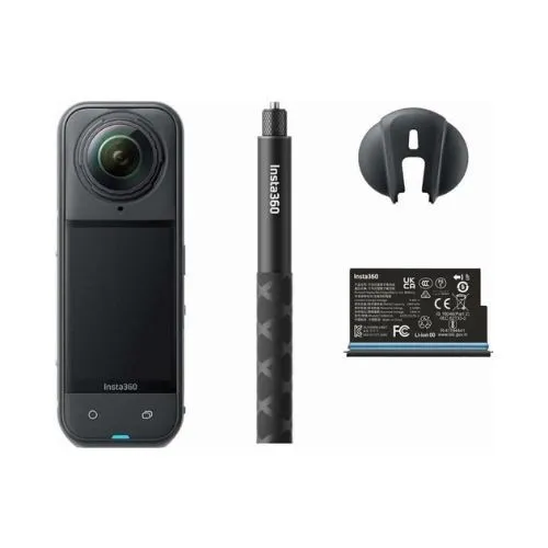 Insta360 X5 360° Action Camera — 8K, Starter Bundle