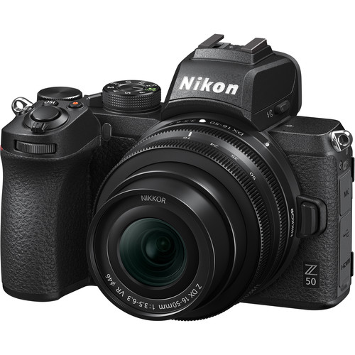 Nikon Z50 Mirrorless Digital Camera — 20.9MP, Wi-Fi, with 16-50mm Lens