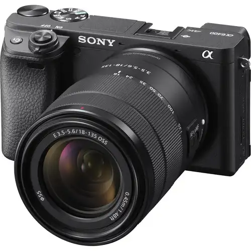 Sony A6400 Mirrorless Camera — with 18-135mm Lens