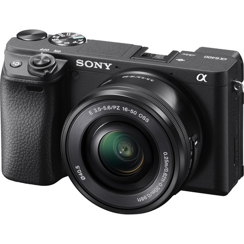 Sony Alpha A6400 Mirrorless Digital Camera — with 16-50mm Lens