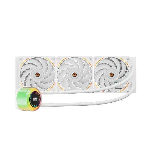 1STPLAYER CC 360 ARGB Liquid CPU Cooler — White