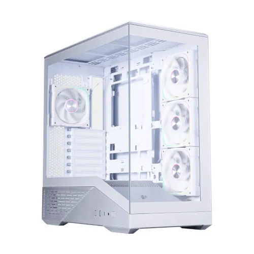 1STPLAYER GM7 Gaming Casing Silver — ATX Mid Tower