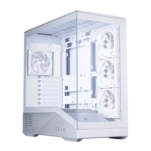 1STPLAYER GM7 Gaming Casing — White, ATX Mid Tower