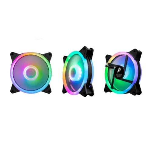 1STPLAYER M1 3-in-1 Combo Casing Cooling Fan — ARGB, with Controller and Hub