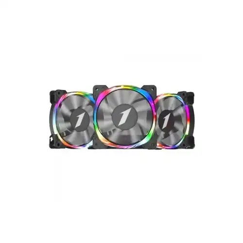 1STPLAYER M3 3-in-1 Combo Casing Cooling Fan — ARGB, with Controller and Hub