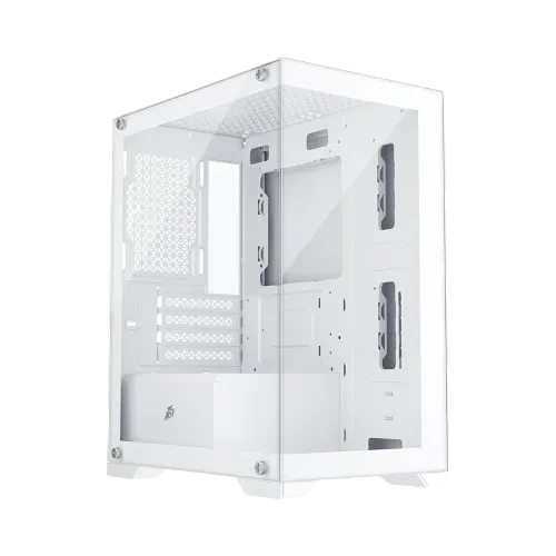 1STPLAYER Mi2 M-ATX Mid Tower Casing — White