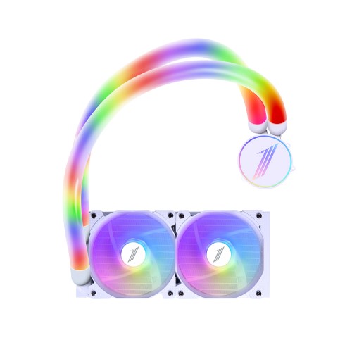 1stplayer MT 240 Mothra ARGB Liquid CPU Cooler — White
