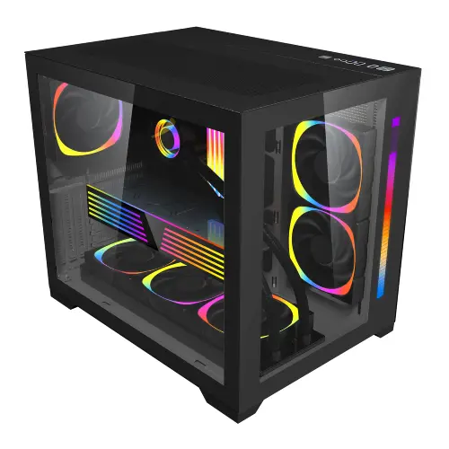 1STPLAYER SP7 Mid Tower Gaming Case — RGB