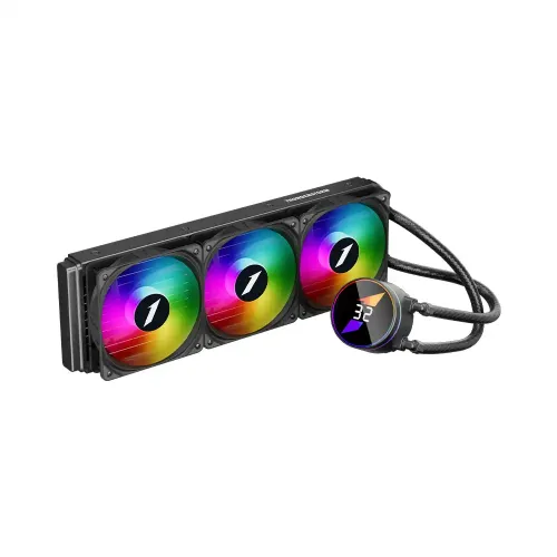 1STPLAYER TS3 360 AIO Liquid CPU Cooler With Display — ARGB