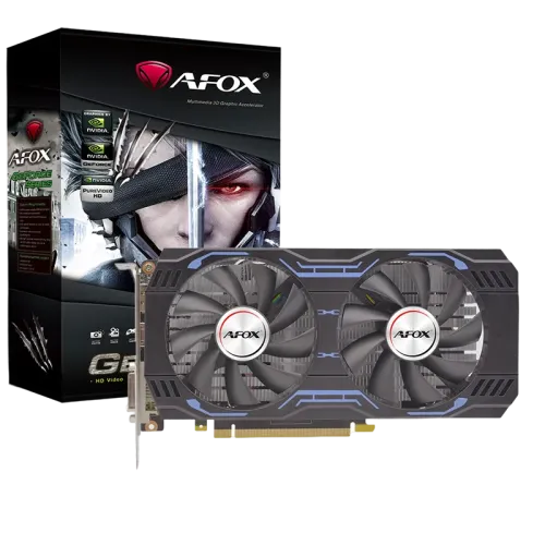 AFOX Geforce GTX 1660Ti Dual Fan Graphics Card — 6GB GDDR6, ATX