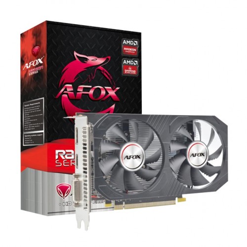 AFOX Radeon RX 550 Dual Fan Graphics Card — 4GB GDDR5