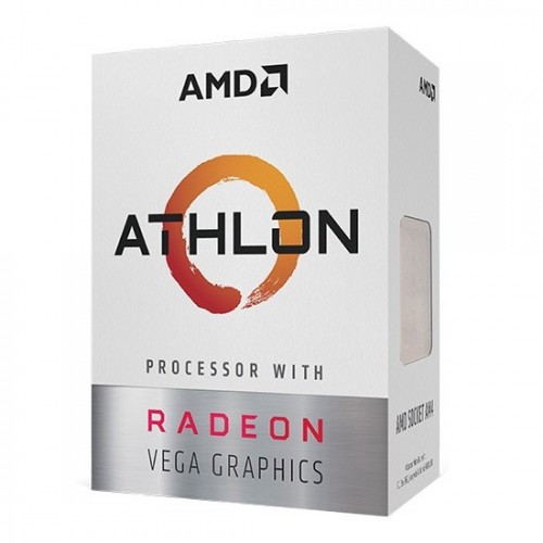 AMD Athlon PRO 300GE Desktop Processor (Rebox) — AM4 Socket, with Radeon Vega 3 Graphics