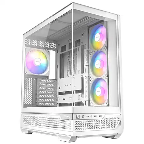 Antec C7 CONSTELLATION SERIES E-ATX Mid-Tower Gaming Casing — ARGB, White