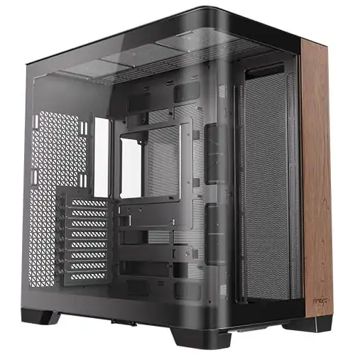 Antec C8 CURVE Constellation Series Full Tower Gaming Casing — E-ATX, Full View, Wood