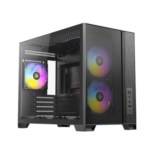 Antec Flux M Micro Tower Casing — Micro-ATX, ARGB