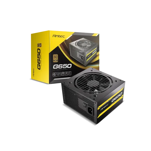 Antec G650 Semi Modular Power Supply — 650W, 80 Plus Gold