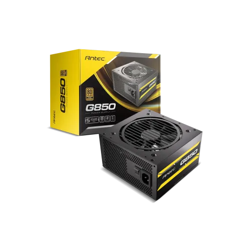 Antec G850 Power Supply — 850W, 80 Plus Gold, Semi Modular