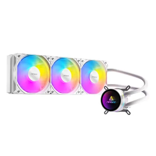 Antec LUNA 360 AIO Liquid CPU Cooler White — ARGB