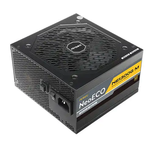 Antec NE1300G M Power Supply — ATX 3.0 1300W, 80 Plus Gold, Full Modular