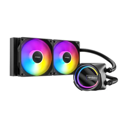 Antec Skeleton 240 AIO Liquid CPU Cooler — 240mm, ARGB