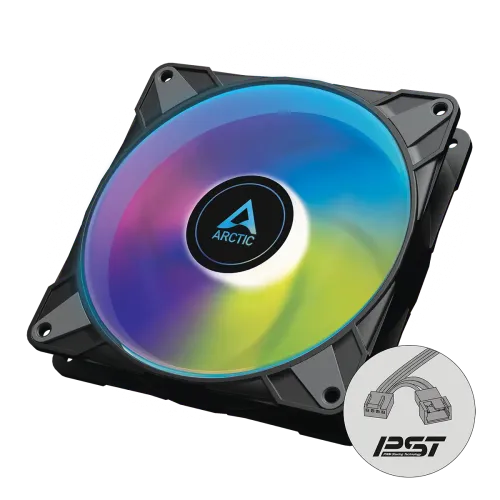 Arctic P14 PWM PST Casing Fan — ARGB, 140mm
