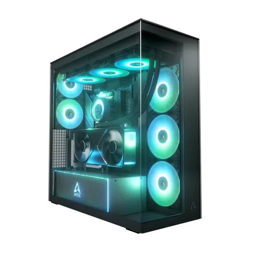 Arctic Xtender VG Mid Tower Casing — E-ATX, Vertical GPU Mounting Kit