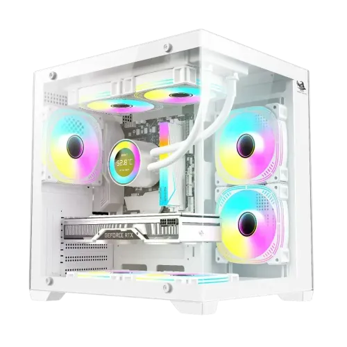 ARS Legend 171 V2 M-ATX Mid Tower Gaming Casing — ARGB, White