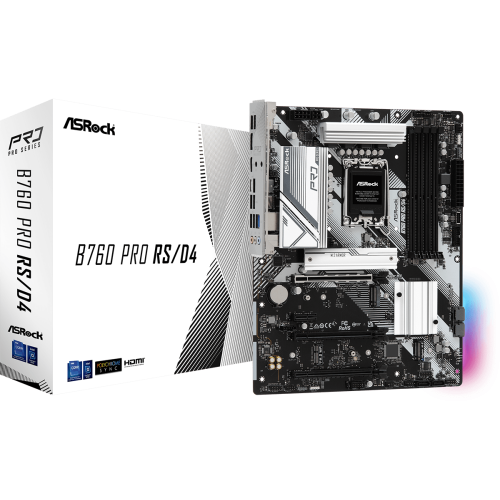 ASRock B760 Pro RS/D4 Motherboard — ATX