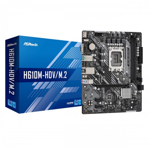 ASRock H610M-HDV/M.2 Motherboard — Micro ATX