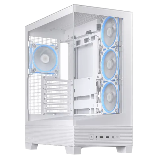 ASUS A31 PLUS Mid-Tower Gaming Casing — ATX, White