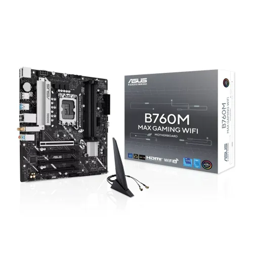 ASUS B760M MAX GAMING WIFI Motherboard — mATX
