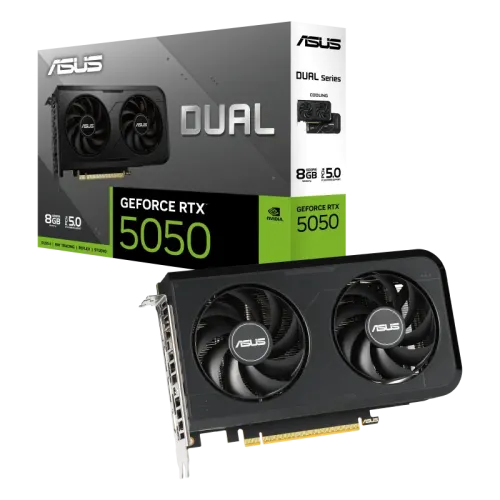 ASUS Dual GeForce RTX 5050 Graphics Card — 8GB GDDR6