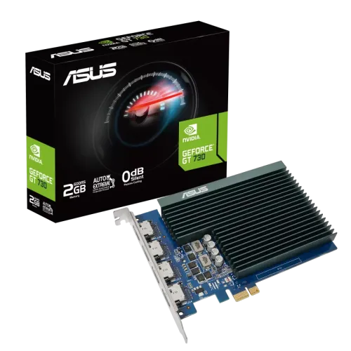 Asus GeForce GT 730 Graphics Card — 2GB GDDR5, with 4 HDMI Ports