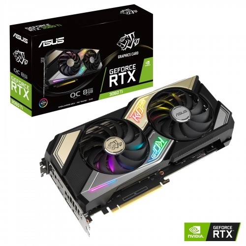 ASUS KO OC Edition Graphics Card — NVIDIA GeForce RTX 3060 Ti, 8GB GDDR6