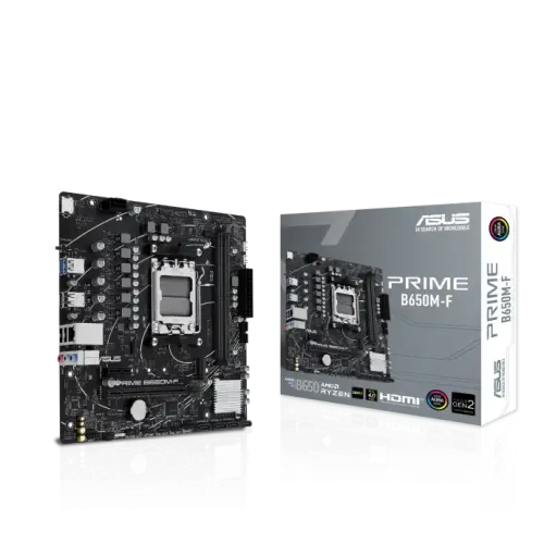 Asus PRIME B650M-F Motherboard — AM5, mATX