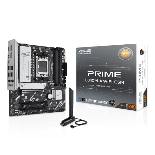 Asus PRIME B840M-A WIFI-CSM Motherboard — AM5, mATX