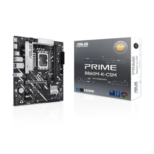 Asus PRIME B860M-K-CSM Motherboard — LGA 1851, Micro-ATX