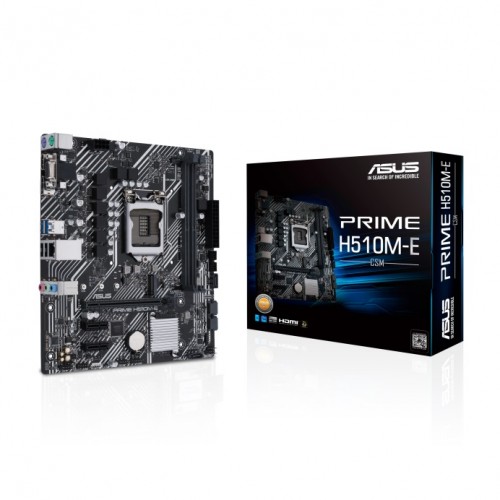 Asus Prime H510M-E/CSM Micro-ATX Motherboard — Intel 11th and 10th Gen