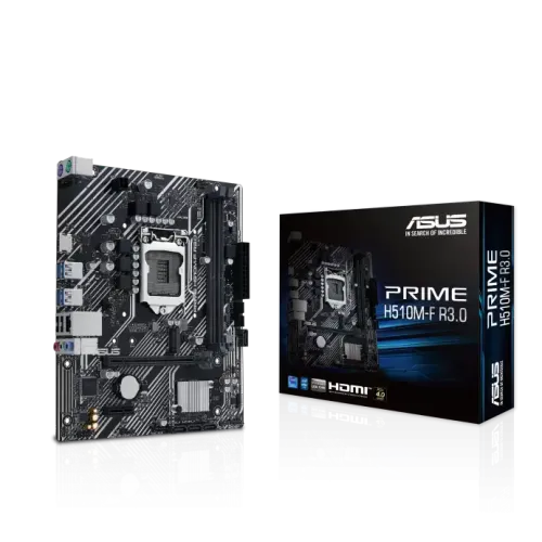 ASUS PRIME H510M-F R3.0 Micro-ATX Motherboard — LGA1200